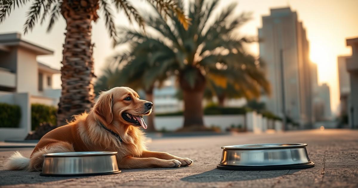 Dogs in the Desert: Surviving Dubai's Summer Heat