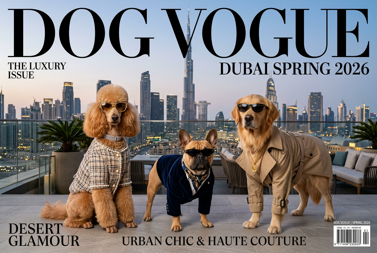 Hot Dogs, Cool Cuts: The Ultimate Spring 2026 Grooming & Fashion Guide for Dubai Dogs