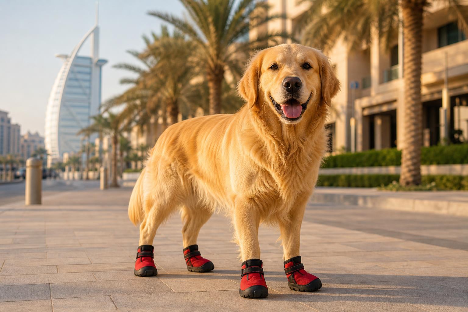 Dubai Summer: Hot Pavement, Paw Care & Grass Smell